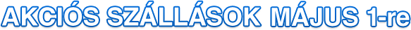 Akcis Ajnlatok Mjus 1