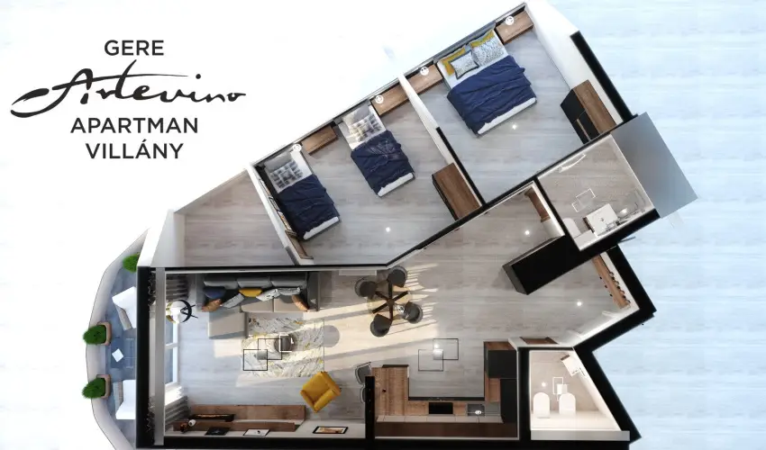 Gere ArteVino Apartman Villny - Mjus 1. (min. 2 j)