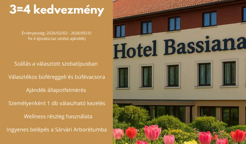 Hotel Bassiana S�rv�r - M�jus 1.