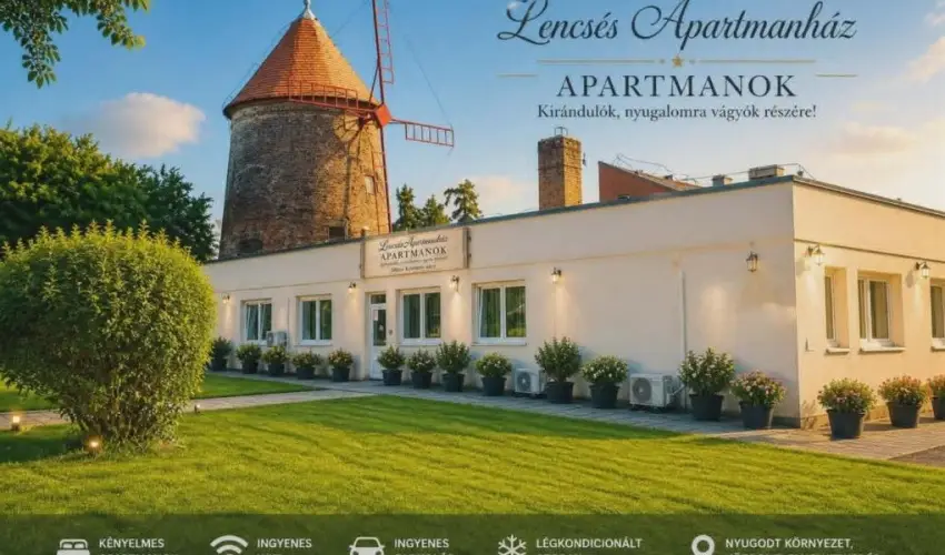 Lencs�s Apartmanh�z Apartmanok Sopron - M�jus 1.