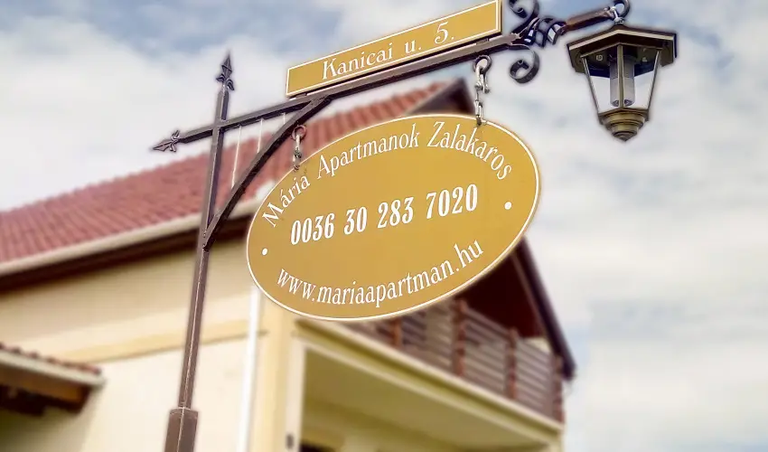 Mria Apartmanok Zalakaros - Mjus 1. (min. 2 j)