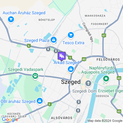 Tisza Alfa Hotel a trkpen