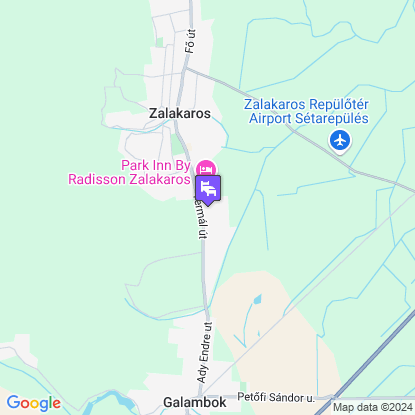 Aquatherm Hotel a térképen