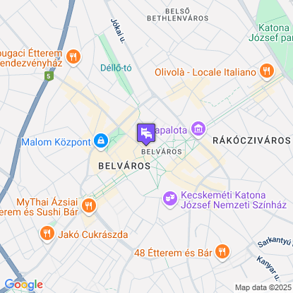 Aranyhomok Business & Wellness Hotel a térképen