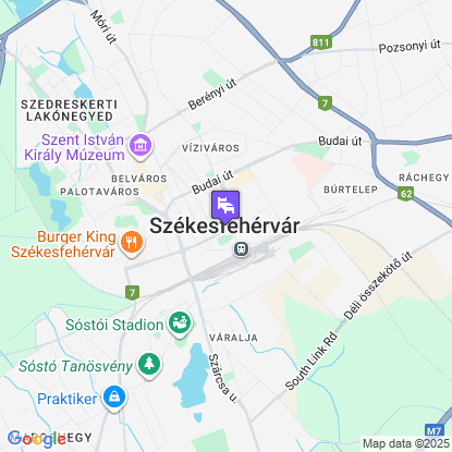 Castrum Hotel a térképen