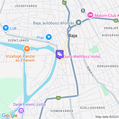 Duna Wellness Hotel a trkpen