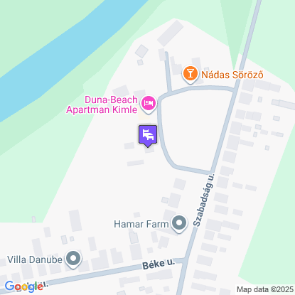 Duna-Beach Apartman a trkpen