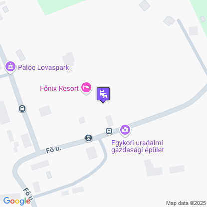 Főnix Wellness Resort a térképen