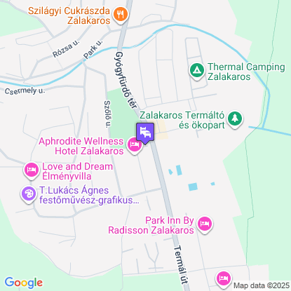 Fürdő Hotel a térképen