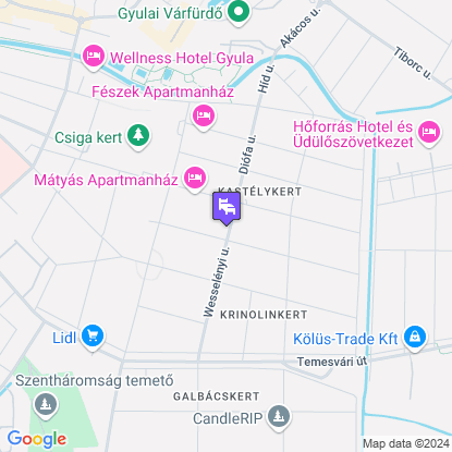 Gesztenys Vendghz a trkpen