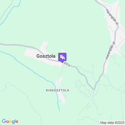 Gosztola Gy�ngye-az erd� sz�llod�ja a t�rk�pen