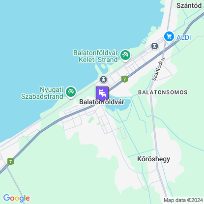 Hotel Anna Villa a térképen