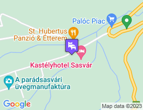 Kastélyhotel Sasvár a térképen