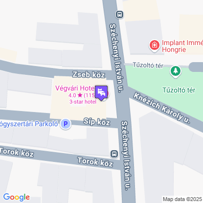 V�gv�ri Hotel Eger a t�rk�pen