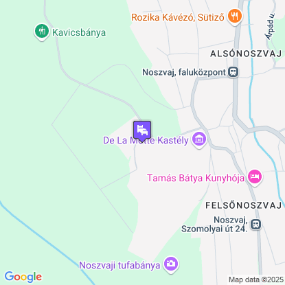 Panorma Hotel Noszvaj a trkpen