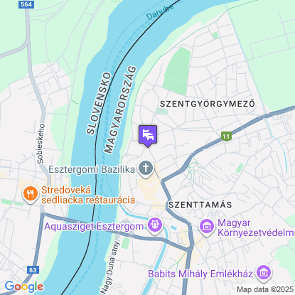 Hotel Adalbert - Szent Gyrgy Hz a trkpen