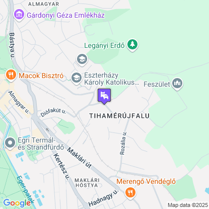 Szent Istvn Hotel a trkpen