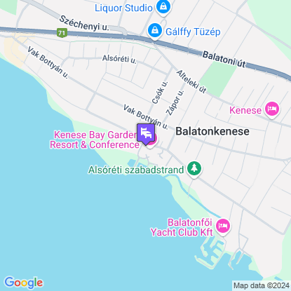 Kenese Bay Garden Resort & Conference a térképen
