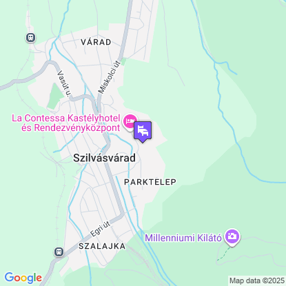 La Contessa Kastélyhotel a térképen